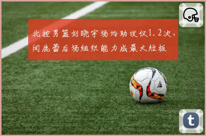 北控男篮刘晓宇场均助攻仅1.2次，闵鹿蕾后场组织能力成最大短板
